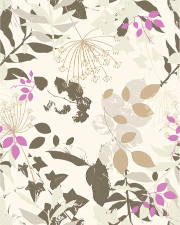 floral sampleのイラスト素材