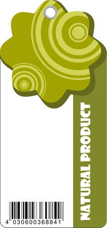 eco price labelのイラスト素材