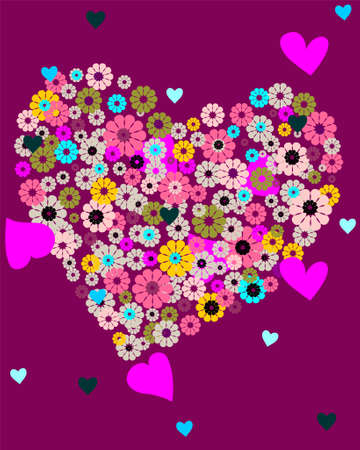heart cardのイラスト素材