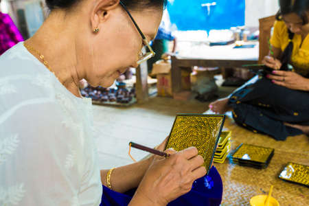 Handmade Lacquer Wareのeditorial素材