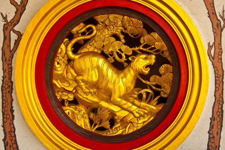 Wood carvingの写真素材