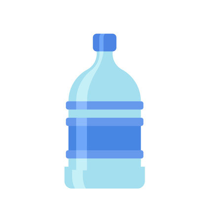 water gallon icon icon design vector templateのイラスト素材