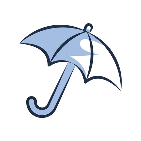 umbrella icon design vector templateのイラスト素材