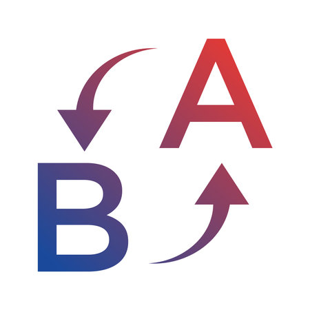 translation icon design vector templateのイラスト素材