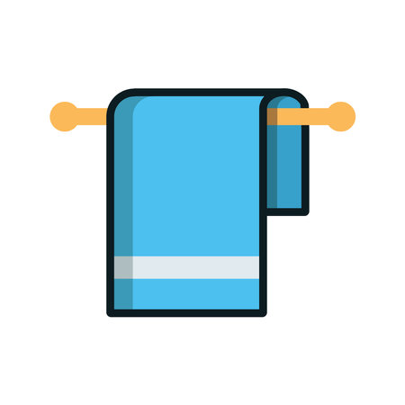 towel icon design vector templateのイラスト素材