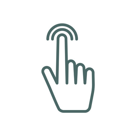 touch icon design vector templateのイラスト素材