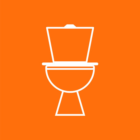 toilet icon design vector templateのイラスト素材