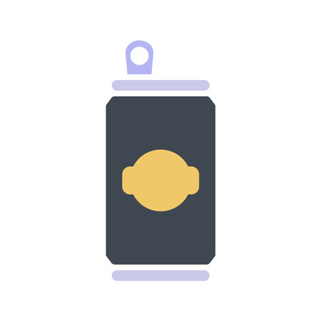 tin can icon design vector templateのイラスト素材