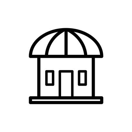 store icon design vector templateのイラスト素材