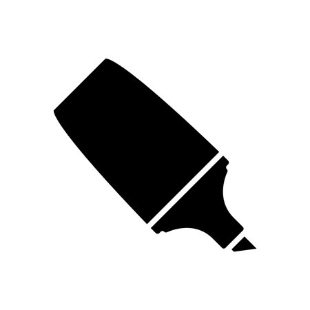 highlighter icon design vector templateのイラスト素材