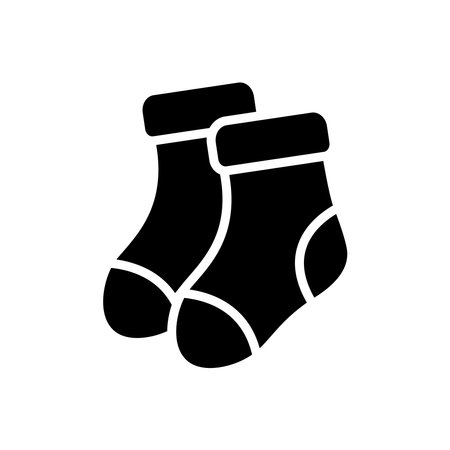 socks icon design vector templateのイラスト素材