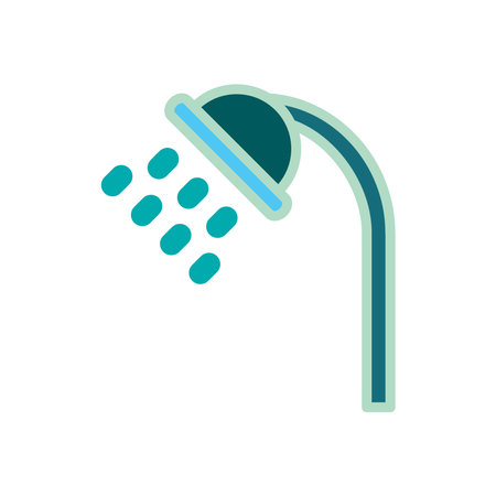 shower icon design vector templateのイラスト素材