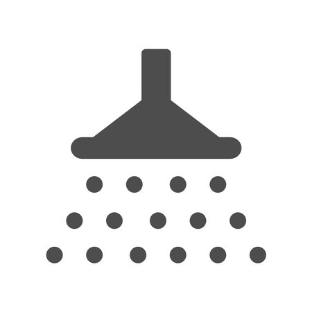 shower icon design vector templateのイラスト素材