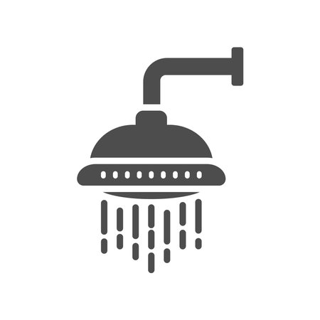 shower icon design vector templateのイラスト素材