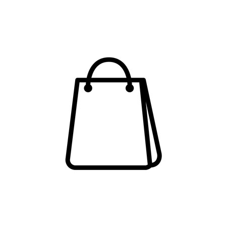 shopping bag icon design vector templateのイラスト素材