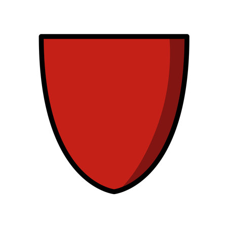 shield icon design vector templateのイラスト素材