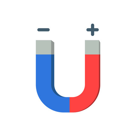 magnet icon design vector template