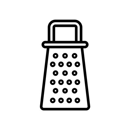 grater icon design vector templateのイラスト素材