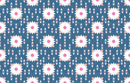 Ethnic Abstract Geometric fabric texture pattern Vector oriental illustration retro embroidery...