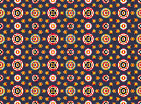 Ethnic Abstract Geometric fabric texture pattern Vector oriental illustration retro embroidery...