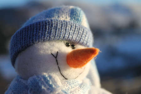 cute snowmanの写真素材