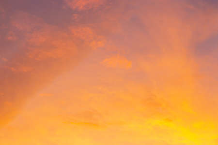 Beautiful sunrise sunset sky for backgroundの写真素材