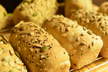 Fresh homemade multi-grain bread, preservatives and trans fat free.