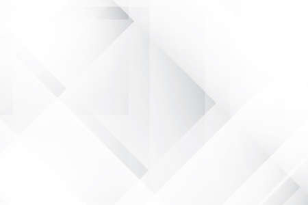Abstract  white and gray color, modern design background with geometric shape. Vector illustration.のイラスト素材