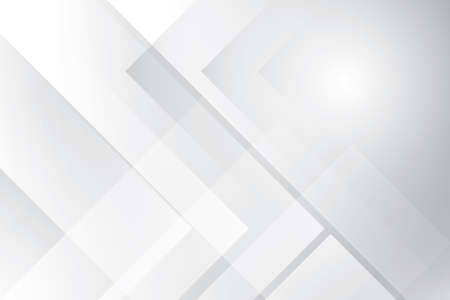 Abstract  white and gray color, modern design background with geometric shape. Vector illustration.のイラスト素材