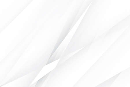 Abstract  white and gray color, modern design background with geometric shape. Vector illustration.のイラスト素材