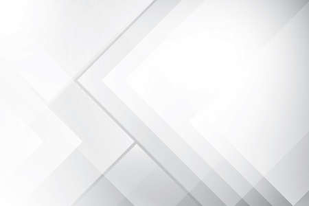 Abstract  white and gray color, modern design background with geometric shape. Vector illustration.のイラスト素材