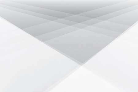Abstract  white and gray color, modern design background with geometric shape. Vector illustration.のイラスト素材