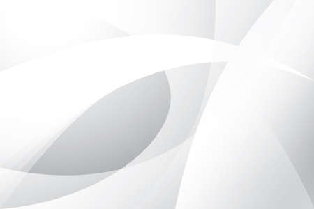 Abstract  white and gray color, modern design background with geometric shape. Vector illustration.のイラスト素材