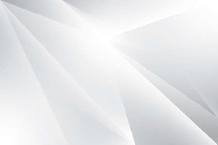 Abstract  white and gray color, modern design background with geometric shape. Vector illustration.のイラスト素材