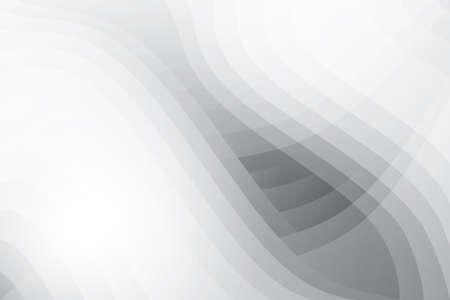 Abstract  white and gray color, modern design background with geometric shape. Vector illustration.のイラスト素材