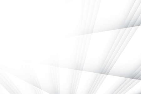Abstract  white and gray color, modern design background with geometric shape. Vector illustration.のイラスト素材