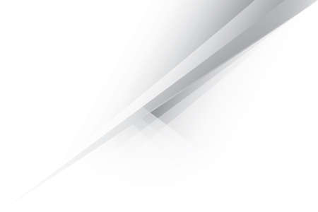 Abstract  white and gray color, modern design background with geometric shape. Vector illustration.のイラスト素材