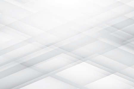 Abstract  white and gray color, modern design background with geometric shape. Vector illustration.のイラスト素材