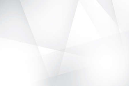 Abstract  white and gray color, modern design background with geometric shape. Vector illustration.のイラスト素材