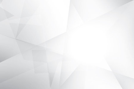 Abstract  white and gray color, modern design background with geometric shape.の写真素材