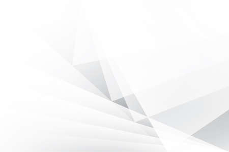 Abstract  white and gray color, modern design background with geometric shape. Vector illustration.のイラスト素材