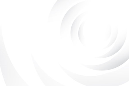 Abstract  white and gray color, modern design background with geometric shape. Vector illustration.のイラスト素材