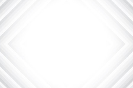 Abstract  white and gray color, modern design background with geometric shape. Vector illustration.のイラスト素材