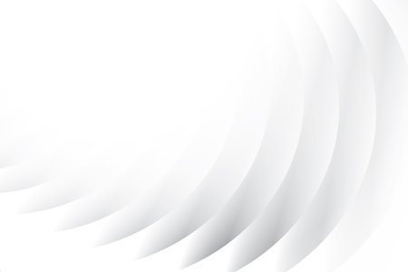 Abstract  white and gray color, modern design background with geometric shape. Vector illustration.のイラスト素材