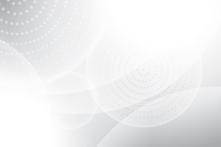 Abstract  white and gray color, modern design background with geometric shape. Vector illustration.のイラスト素材