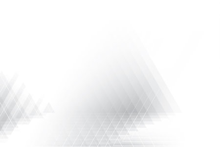 Abstract  white and gray color, modern design background with geometric shape. Vector illustration.のイラスト素材