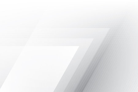Abstract  white and gray color, modern design background with geometric shape. Vector illustration.のイラスト素材