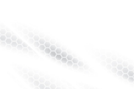 Abstract  white and gray color, modern design background with geometric shape. Vector illustration.のイラスト素材