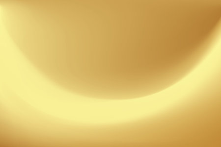Gold abstract blurred gradient background. Vector illustration.のイラスト素材