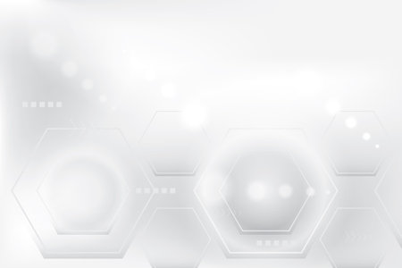 <p>Abstract&nbsp;white and gray color, modern design background with geometric shape, technology template. Vector illustration.</p>のイラスト素材